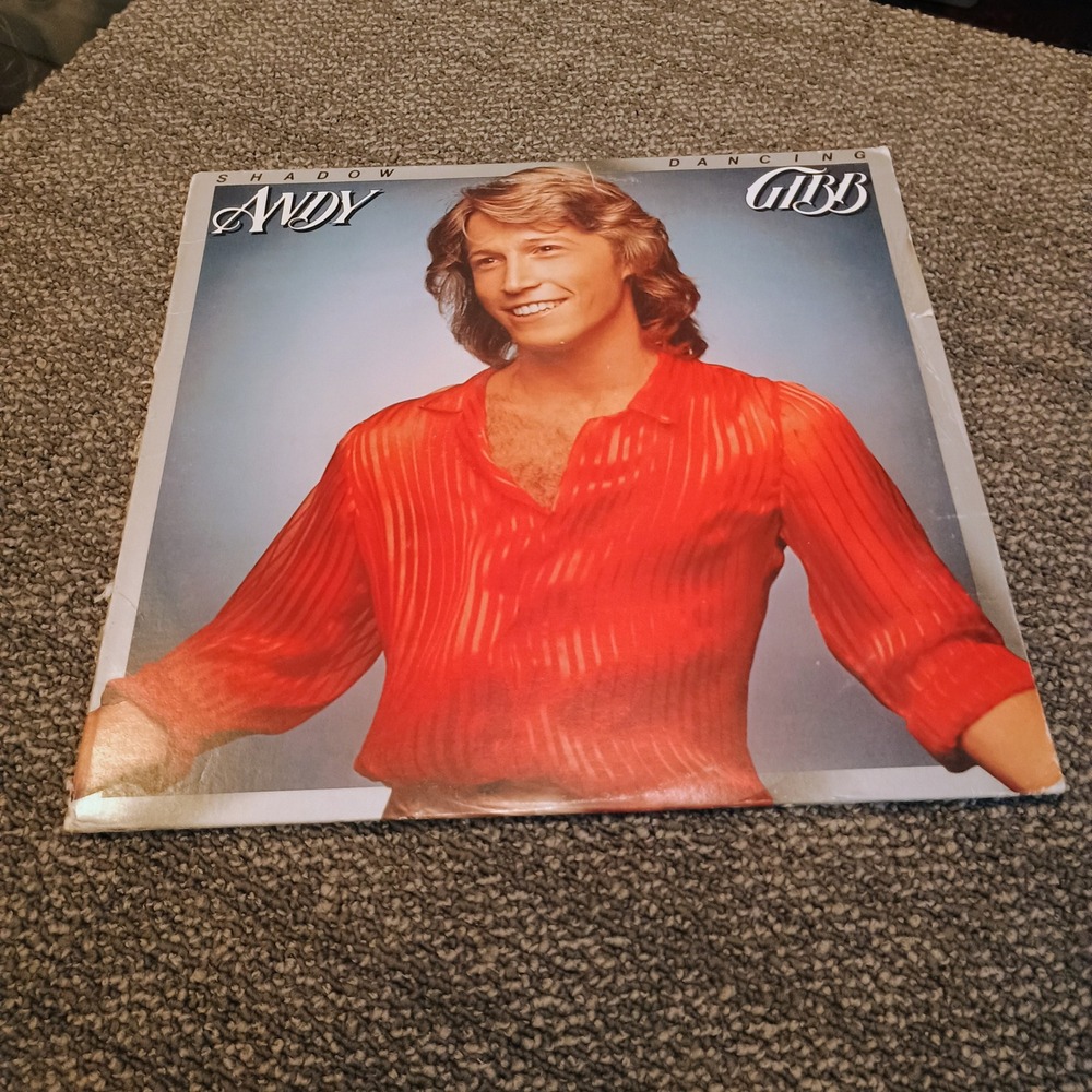 Andy Gibb Shadow Dancing Vinyl LP Record 1978 RSO RS-1-3034 Disco Pop 70s